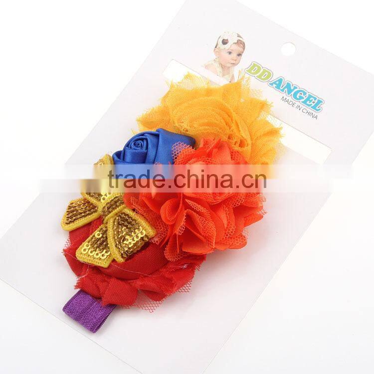 Kids cute top hair bow display cards,big hair ribbon bow,bow for hair