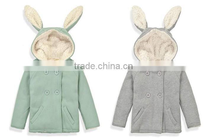 New 2016 Girls Outerwear Children Warm Coat Kids Baby JacketCC in Jiangxi