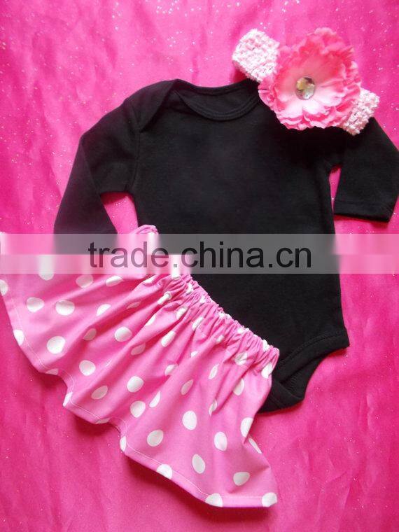 Baby Toddler Skirts And Rompers Suit Kids 3pcs Skirts Christmas Dresses