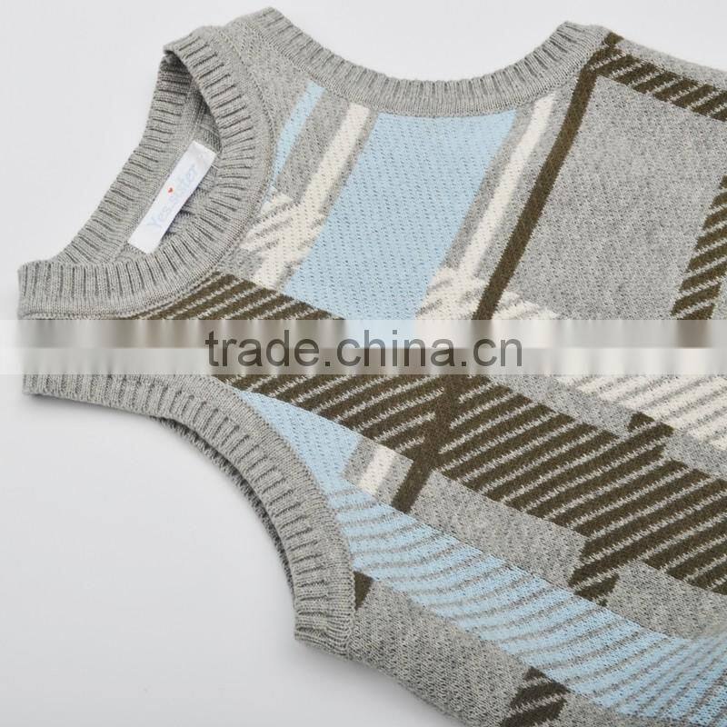 Custom Sknit Vest Pattern Child Sleeveless Sweater