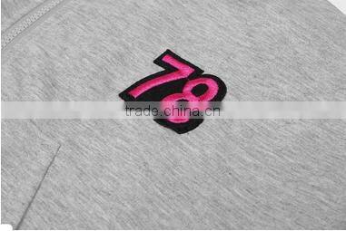 Plus Size Crop Top Letter Print Long Sleeve Zip Up Sweatshirt Sports Hoodie For women