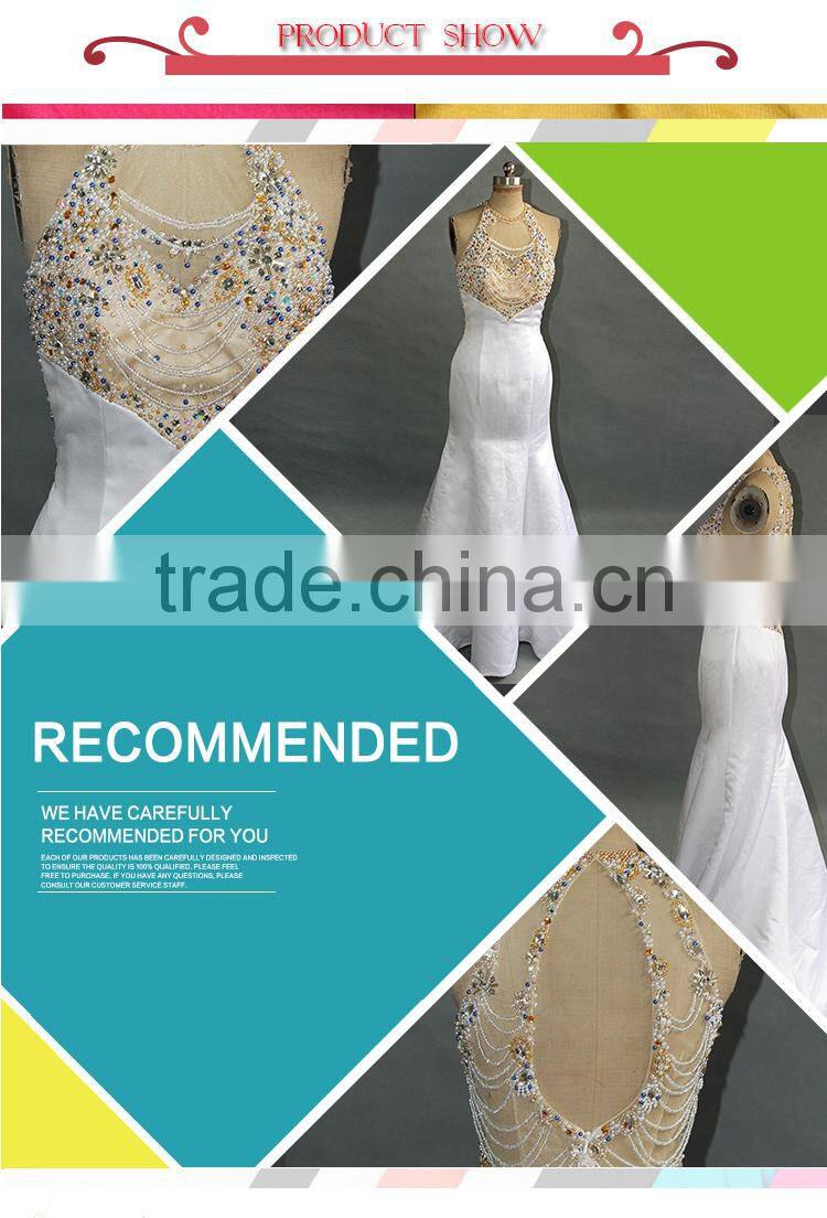 Chinese Sexy Mermaid Wedding Dress/Beaded Wedding Dress