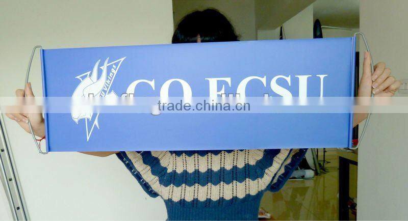 2014 Advertising Handheld Scroll Banners