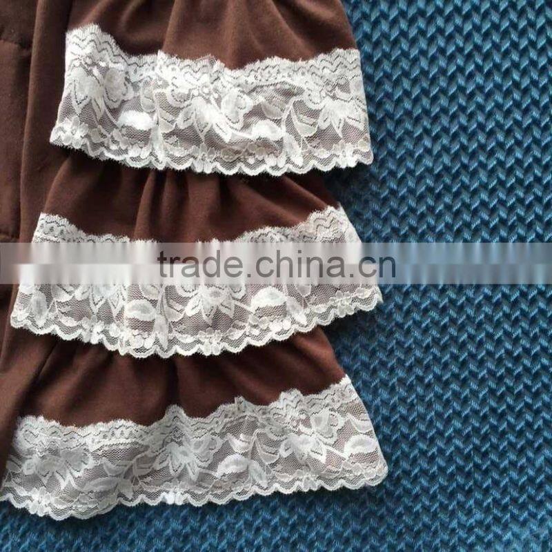 2015 ney style baby 3 pcs outfit strawberry design ruffle long shirt lace thin coat and ruffle pants YW-151