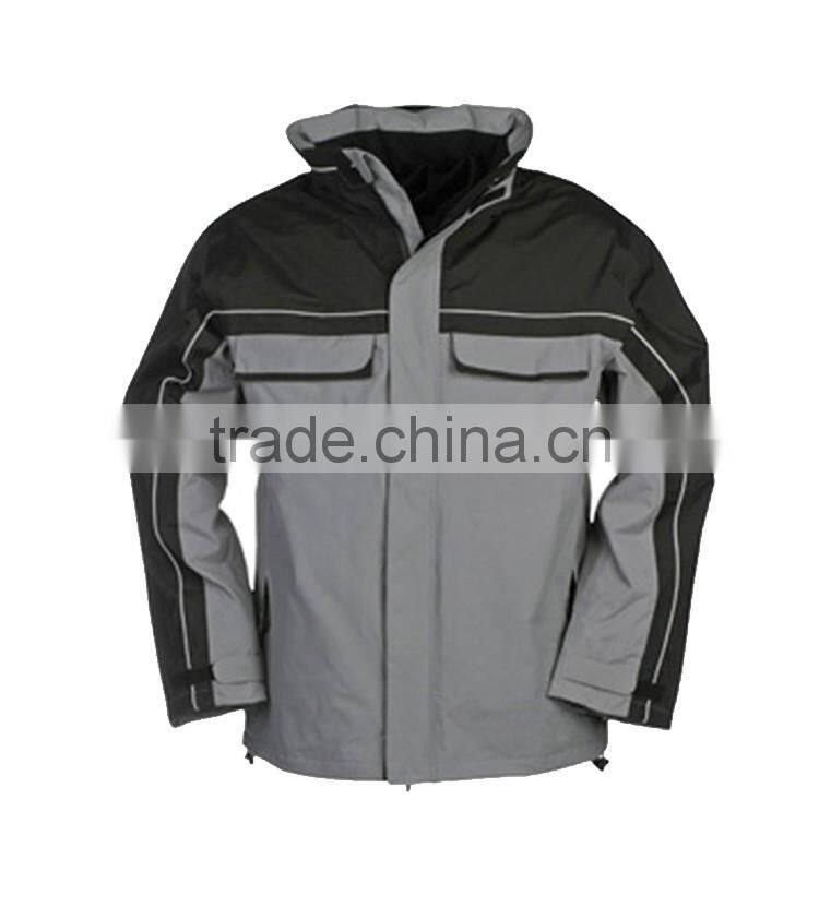 Winter men's wearproof workers clothing waterproof jacket windproof jacket