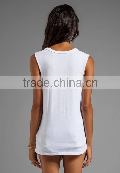 loose plain watercolor tank top