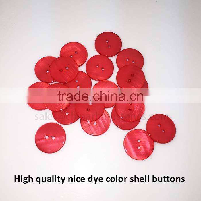 high quality natural shell buttons