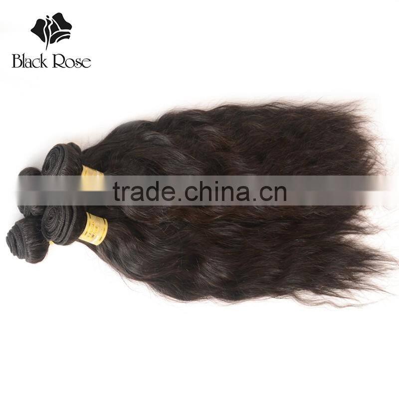 Fashionable Black Color 100% Virgin Indian Natural Wave Hair