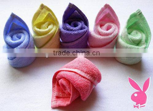 Solid Color Bamboo Viscose Fiber Mini Towels
