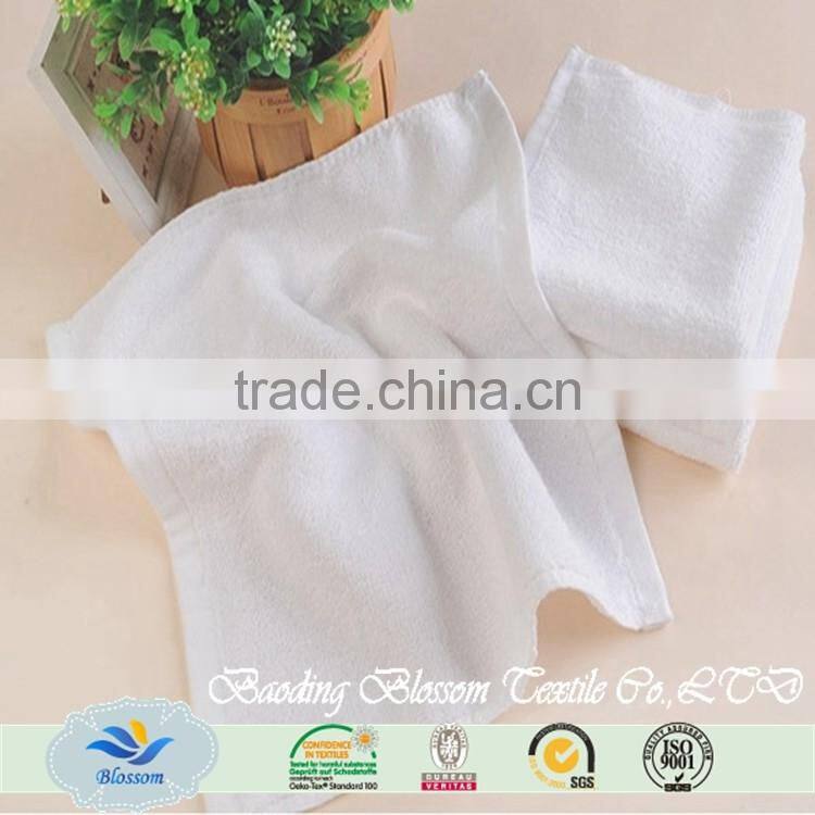 hot sale plain dyed natural anti-bacterial cotton towels for the aviation