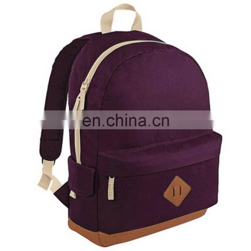 Adjustable Shoulder Classical College School Laptop Backpack Rucksack
