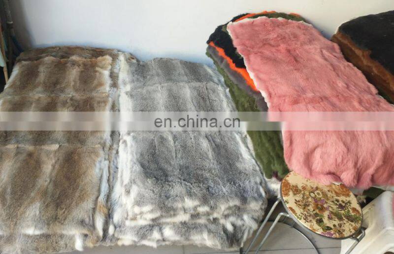 design real rex rabbit fur skin pelts plate