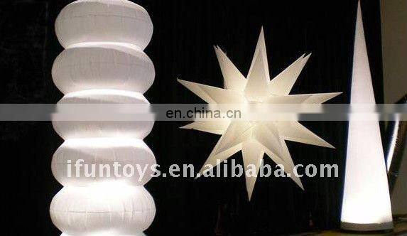 "Y" inflatable decoration