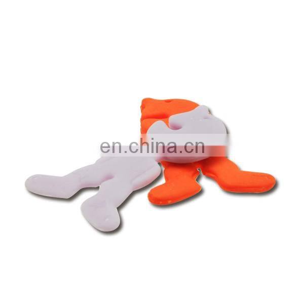 Open design silicone cable holder