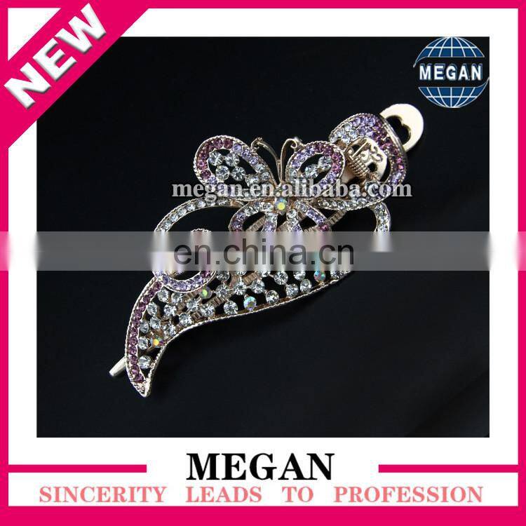 Cheap promotion rhinestone crystal hair ornament jewelry/headwear accessories