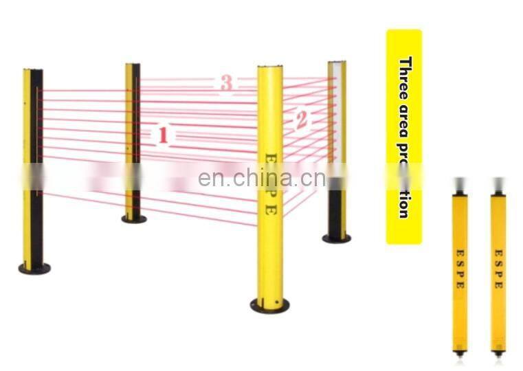 ESA series safety light curtain with external controller