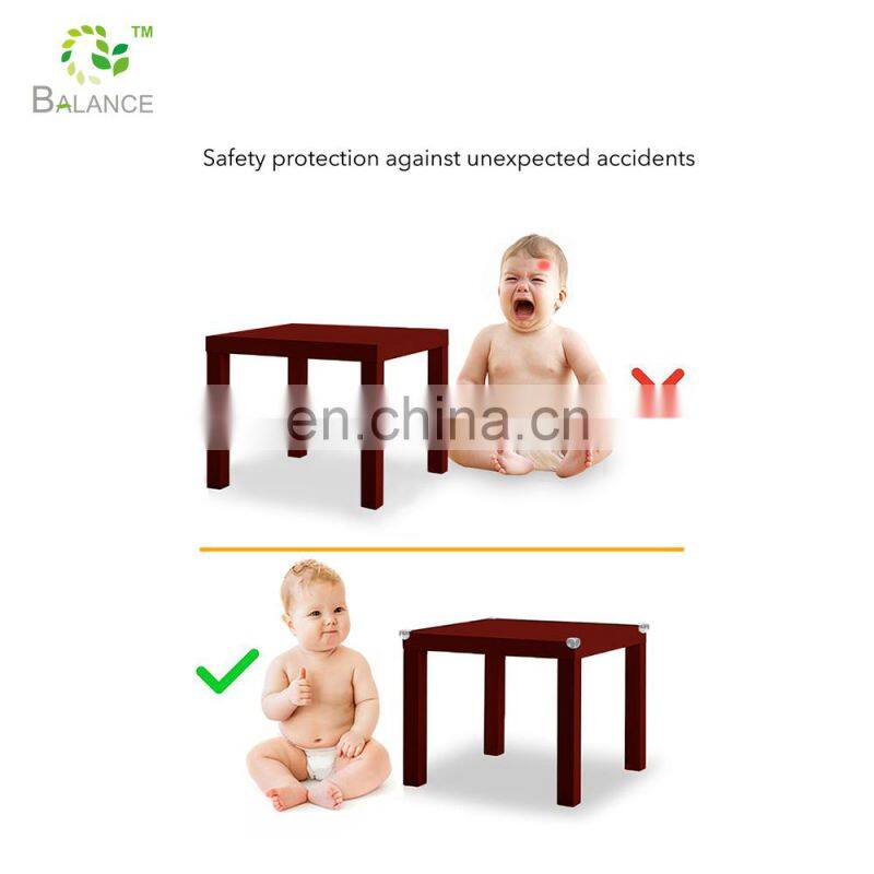 baby safe clear edge protector for table