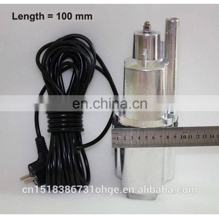 EURO plug Aluminum vibration submersible pump Masking vibration pump