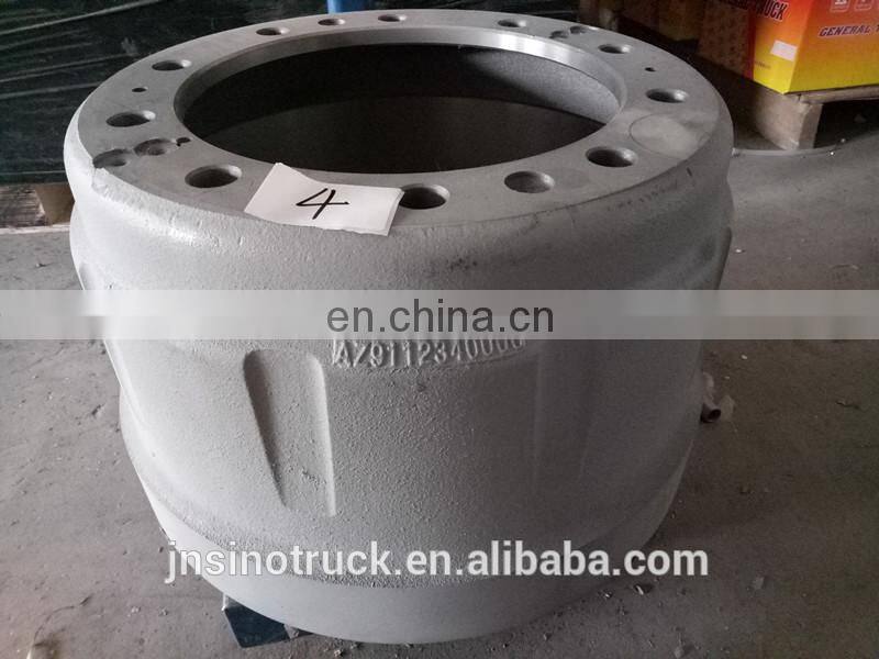 SINOTRUK HOWO TRUCK PARTS REAR BRAKE DRUM WG9112340006