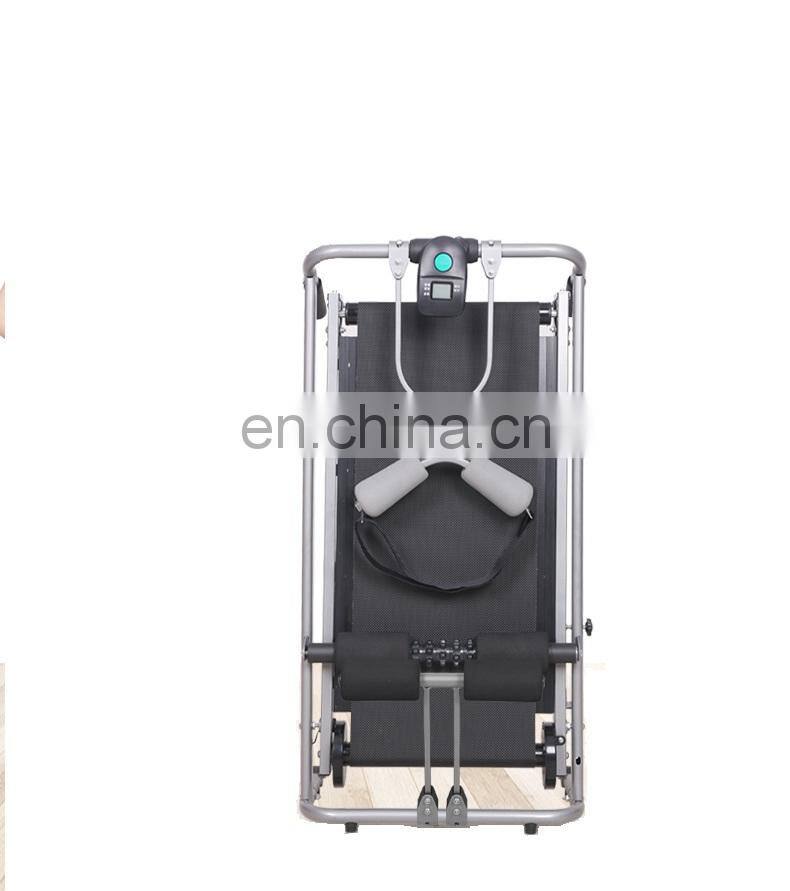 Exercise Foldable Home use Treadmill  Manual Body Fitness with crazy fit massager