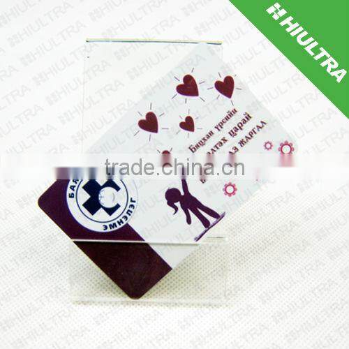 blank ID card for magnetic stripe and chip mangnetic stripe