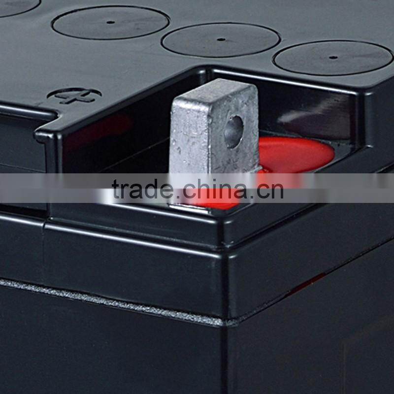 Free maintenance ups system battery 12V 24Ah rechargeable lead acid batteries