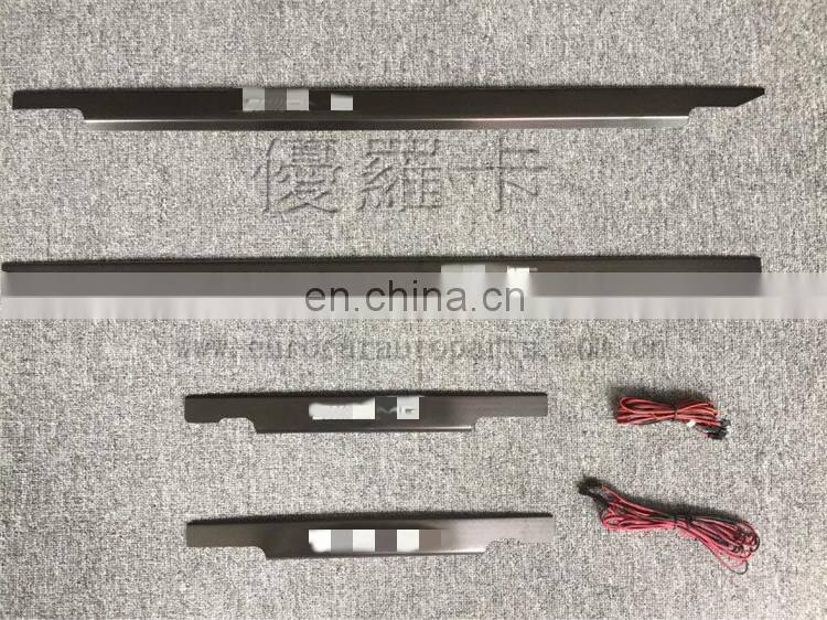 G63 G65 welcome pedal electrict Trim with light for MB G-class w463 g65 style