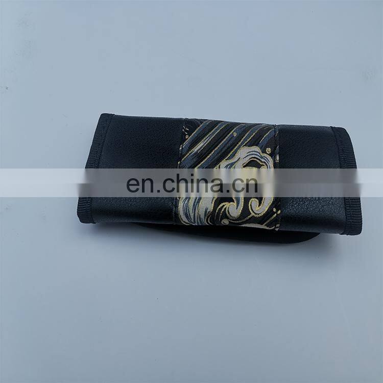 High quality universal handbrake protectors decorative handbrake sets natural fiber automotive interior accessories