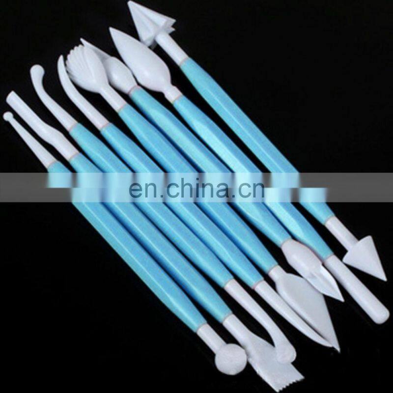 8pcs/Lot 16 Patterns Fondant Cake Decorating Flower Sugar Craft Modelling Tools Clay