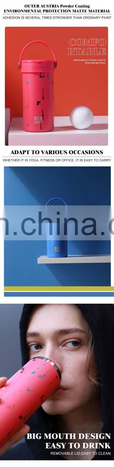 sport travel insulated outdoor portable hiking beer sample drinking bottle stainless steel tumbler sublimation tumbler