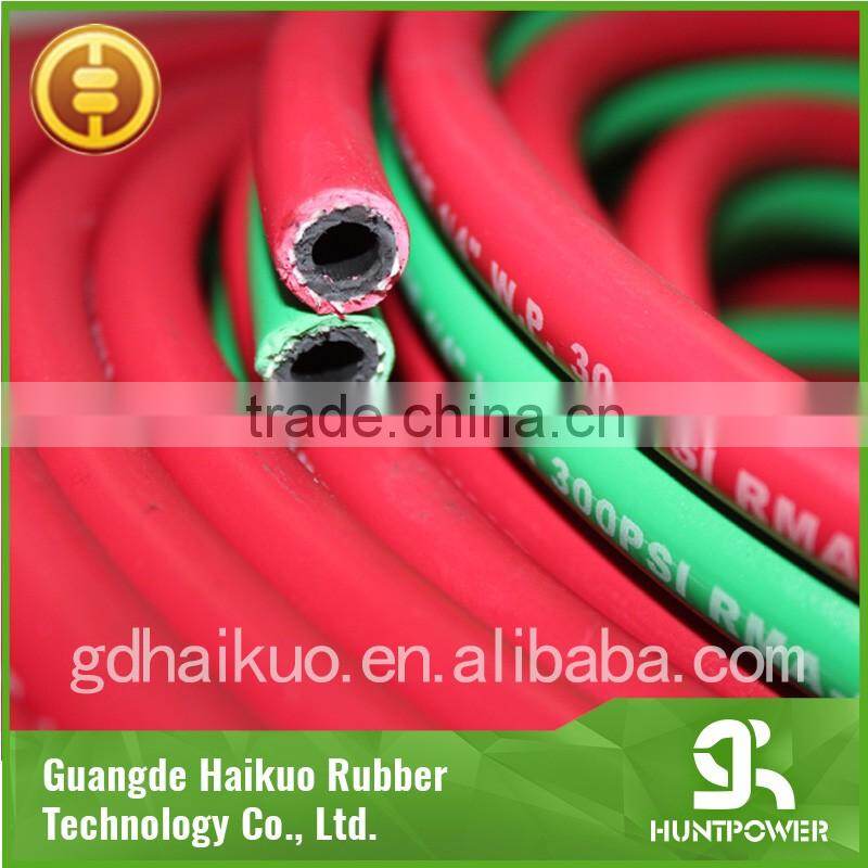 Flexible Acetylene / Oxygen / Propane Rubber Twin Welding Hose