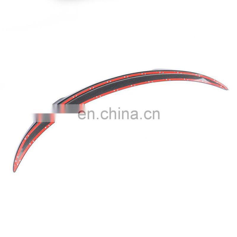 carbon fiber rear trunk spoiler wing for Mercede s Ben z W205 C63 AMG Coupe 2-Door 15-17