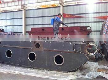 For 20 t excavator amphibious excavator Q345B fabrication steel able to float
