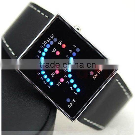 2013 japan iron samurai new latest led watch