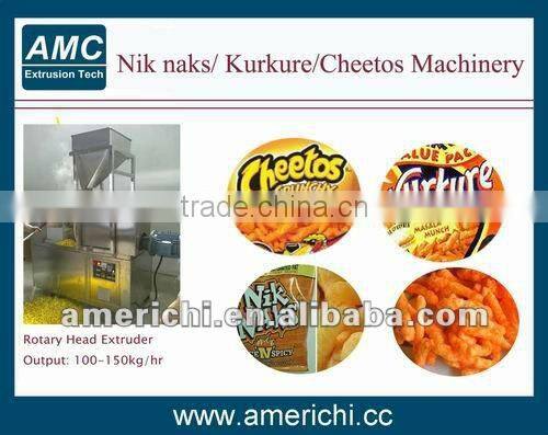 Twisted curls snacks food machine