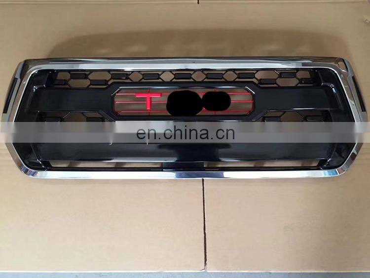 Hot selling factory price accessories T*D Grille for 2018 2019 2020 Hilux Rocco