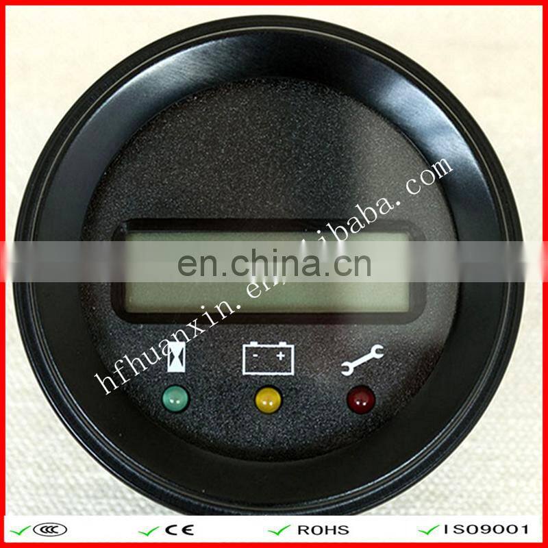 Curtis instrument 840 circular battery indicator meter