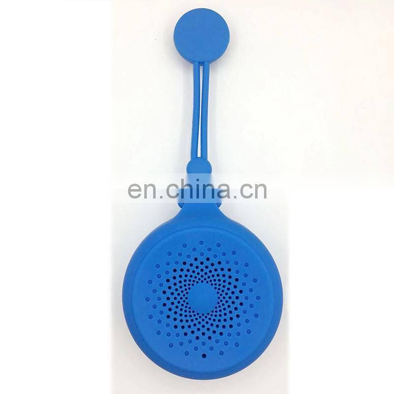 Hot sale mini cheap silicone bt wireless bathroom speaker waterproof