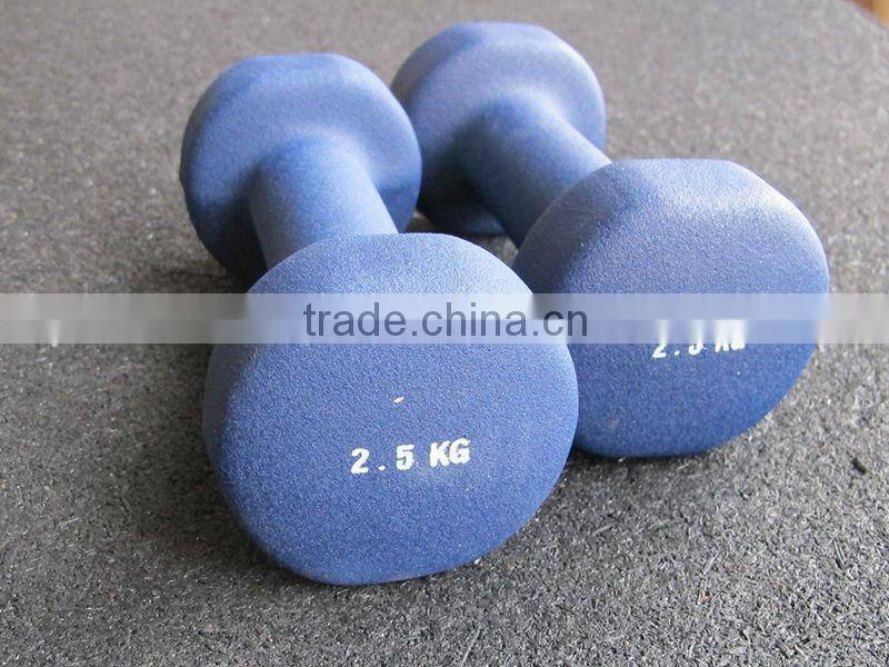 PVC coated dumbbell