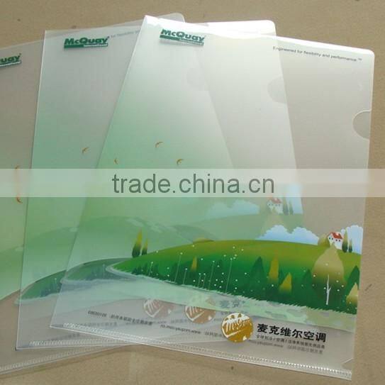 Custom printed PVC file folders A4 size, a3 file folder customized