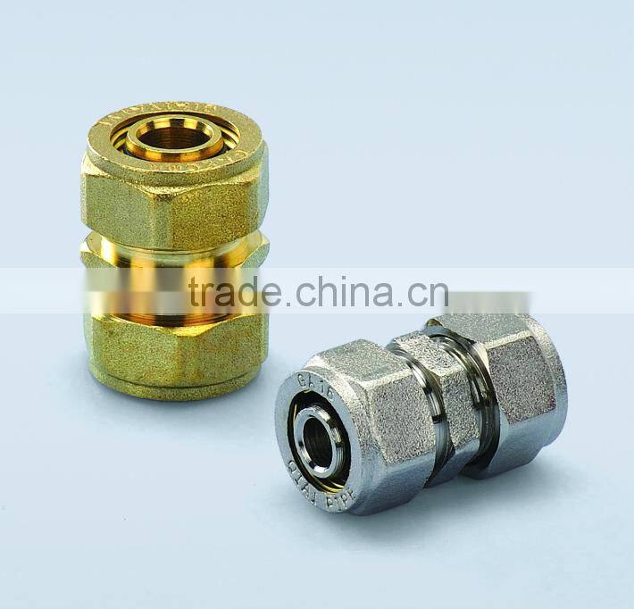 pex pipe brass equal socket