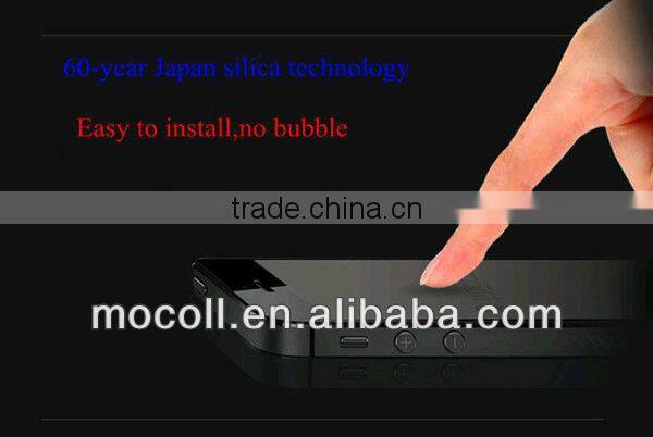 0.33mm Round Cutting Japan Asahi Tempered Glass Screen Protector For Sony Xperia Z2 L50T With Nippa Glue
