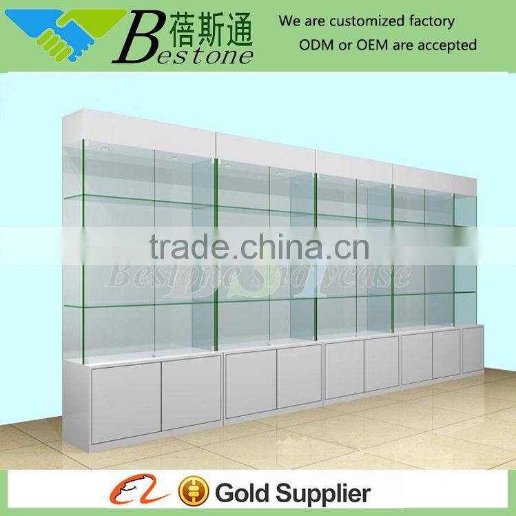 beauty products showroom display shelf for sale