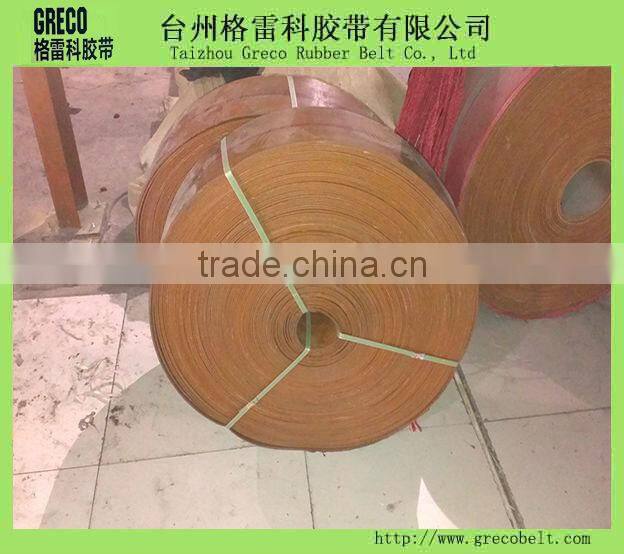 Greco high efficiency flat belt