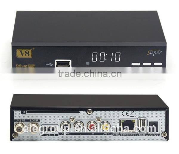 2015 New 1080p hd decoder digital Satellite receiver V8 Super DVB-S2 updated version of A5S better than Openbox V8S