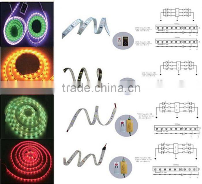 Flexible color changing led neon rope light