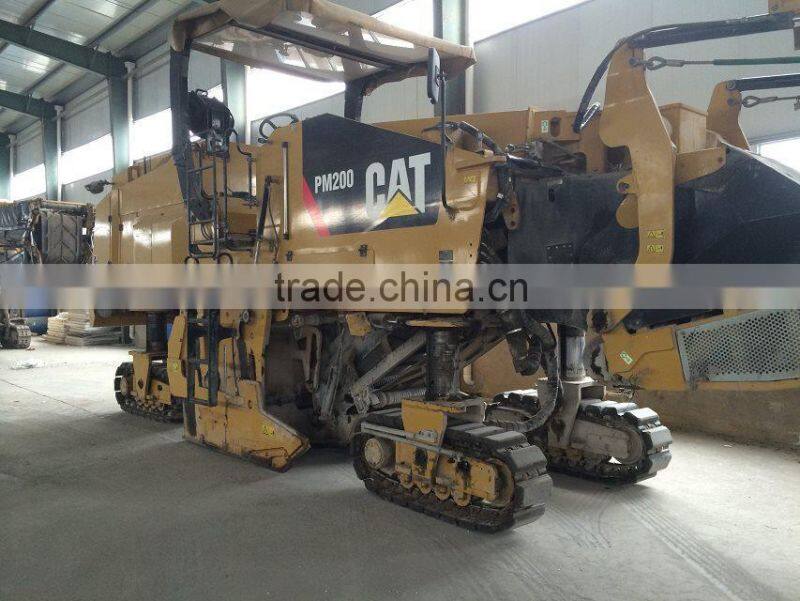 used asphalt equipment cold planers second hand CAT PM-200 (COLD PLANER)