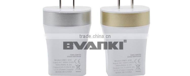 2016 trending products 5V 3.4A universal 3 usb wall charger for home and travel charger bulk buy from china
