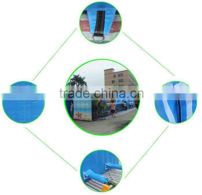 PVC,0.55mm PVC tarpaulin Material and Castle Type inflatable bouncer