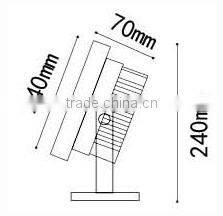 9W 2016 NEW CE ROHS IP65 6W 9W 3W led light garden spot lights wall light